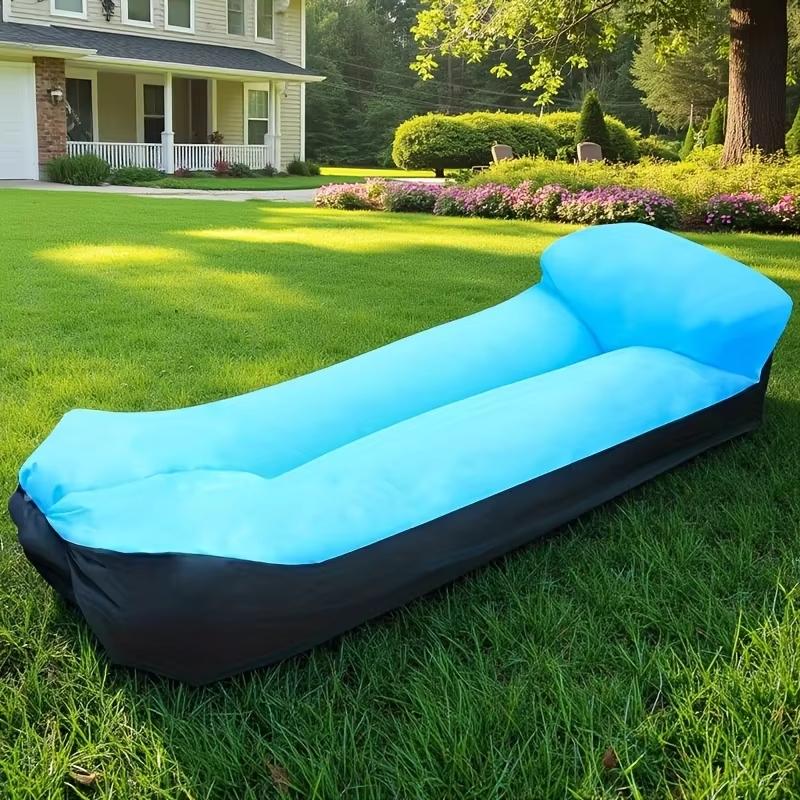 Tragbare aufblasbare Couch Luftsofa Wasserdicht Anti-Luftleck-Design Campingstuhl für Strand Picknicks Musikfestivals Camping