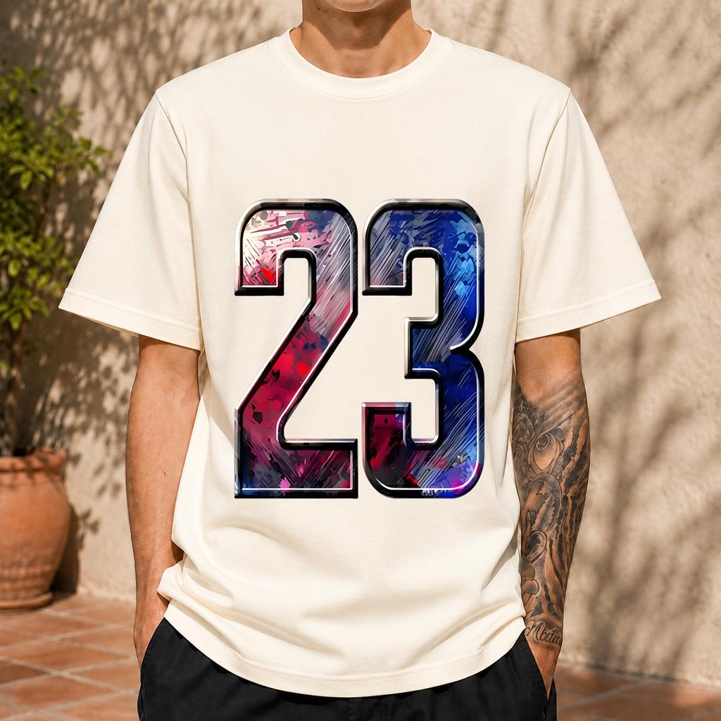 2026 New Pure Cotton Tshirt For Unisex Crew Neck Short Sleeve Sporty Streetwear