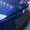 For Tesla Model S X 2016-2025 Real Dry Carbon Fiber Car Front Hood Center Grille Front Bumper Grille Cover Trim Car Accessories