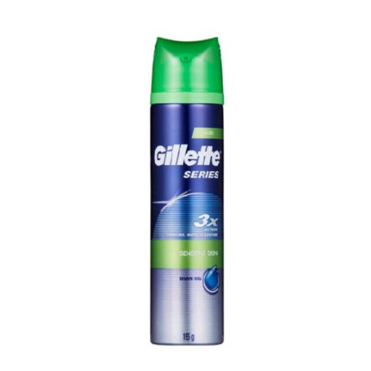 

Гель для бритья Gillette для чувствительной кожи — 195 г (1 шт.)
