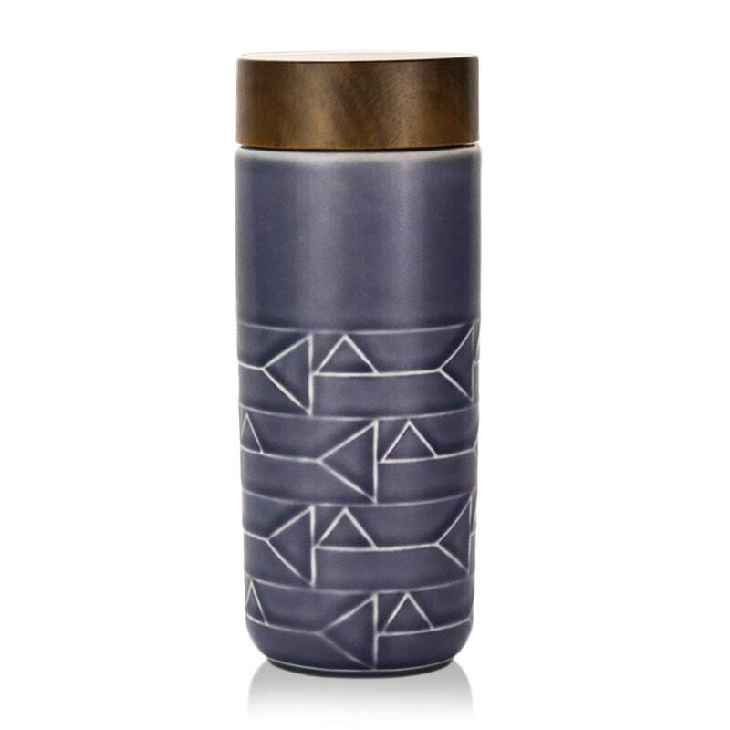 Qian Tang Xuan Gilded Living Ceramic Portable Mug