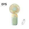 Ręczny wentylator elektryczny o niskim poziomie hałasu, przełącznik z jednym przyciskiem, ładowany na USB, przyjazny w podróży wentylator, przenośny klimatyzator osobisty