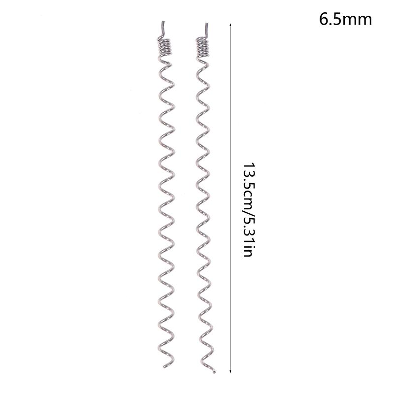 

2 шт. Автоматическая машина для подачи сигарет Пружина толкателя Полностью автоматическая машинка для изготовления сигарет Спиральная компрессионная пружина из нержавеющей стали 6.5mm