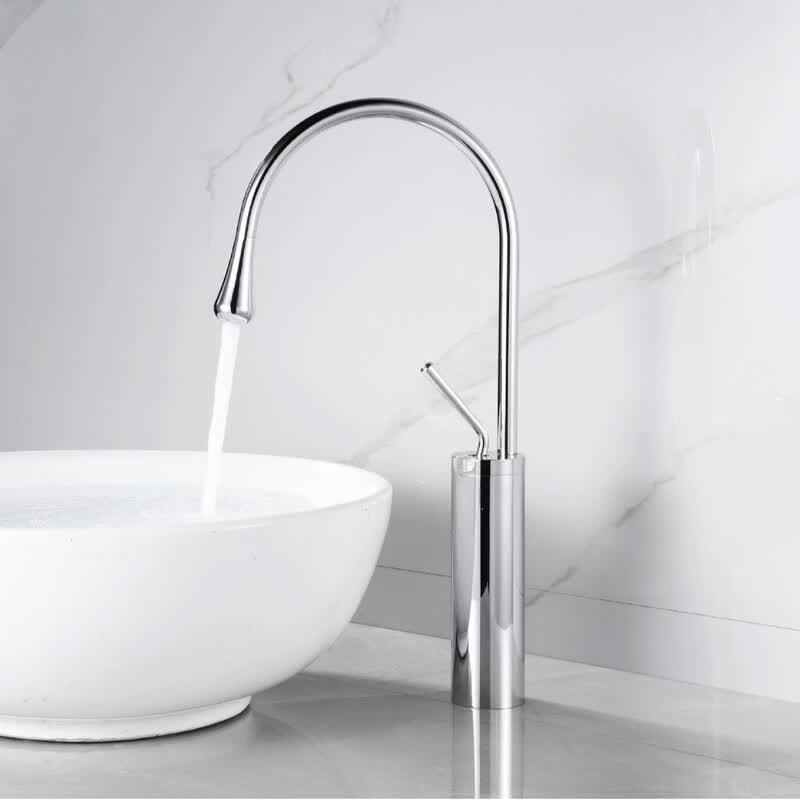 Waterfall Rotating Countertop Basin Faucet