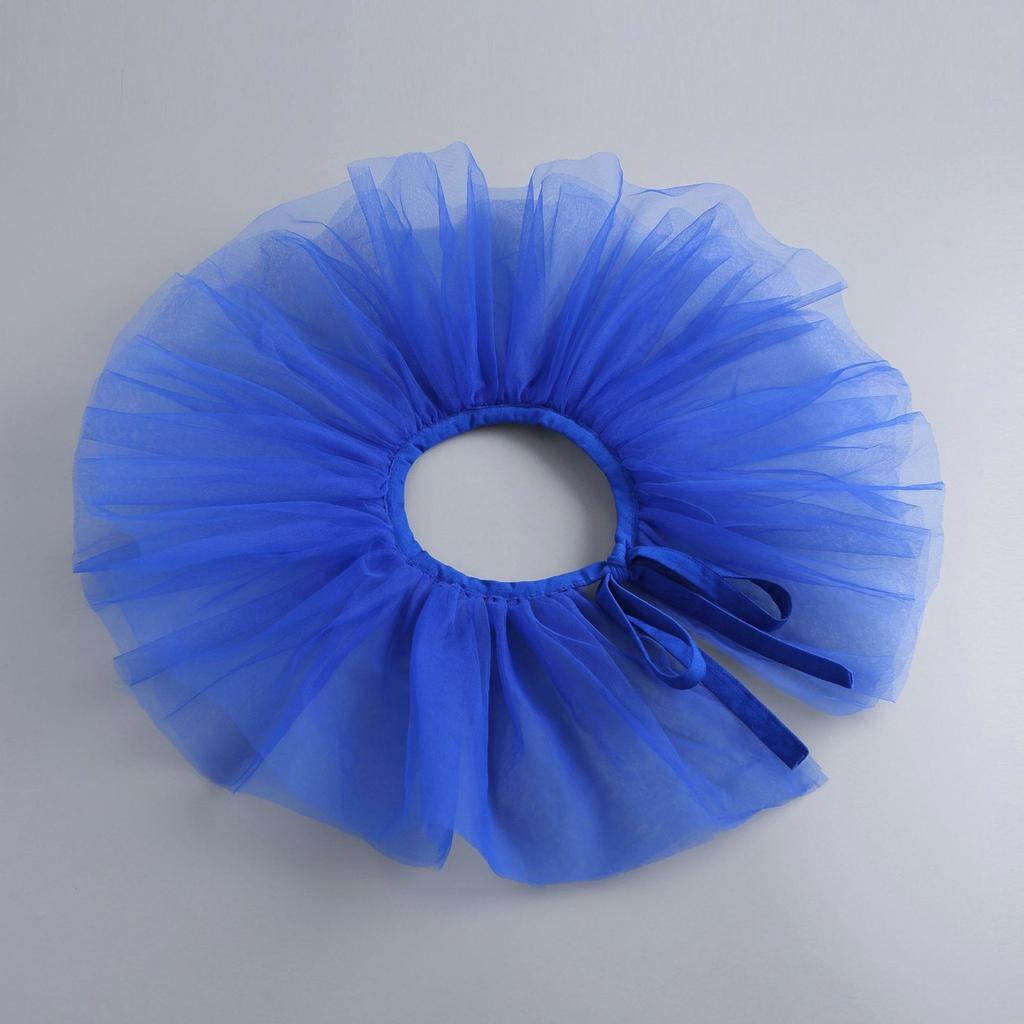 Detachable Elizabethan Ruff Collar for Medieval Costume Ruffle Faux Collar Neck Accessory Great for Historical Event