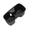 For Kia Telluride 2020-2026 Center Console Armrest Box Rear Water Cup Holder Drinks Storage Box Car Interior Accessories Black