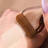 Foundation Brush with Long Handle Flat Top Synthetic Bristles Liquid Makeup Brush Professional Facial Mud Applicator Kabuki Brush