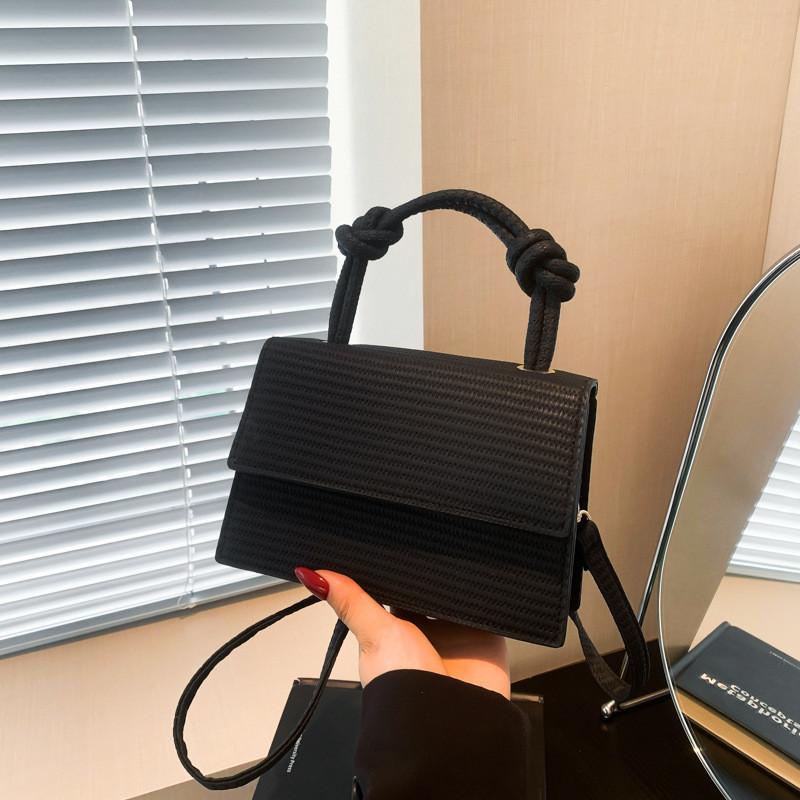 Spring 2024 Trendy Pu Leather Small Bag For Girls Fashionable Shoulder And Tote Bag