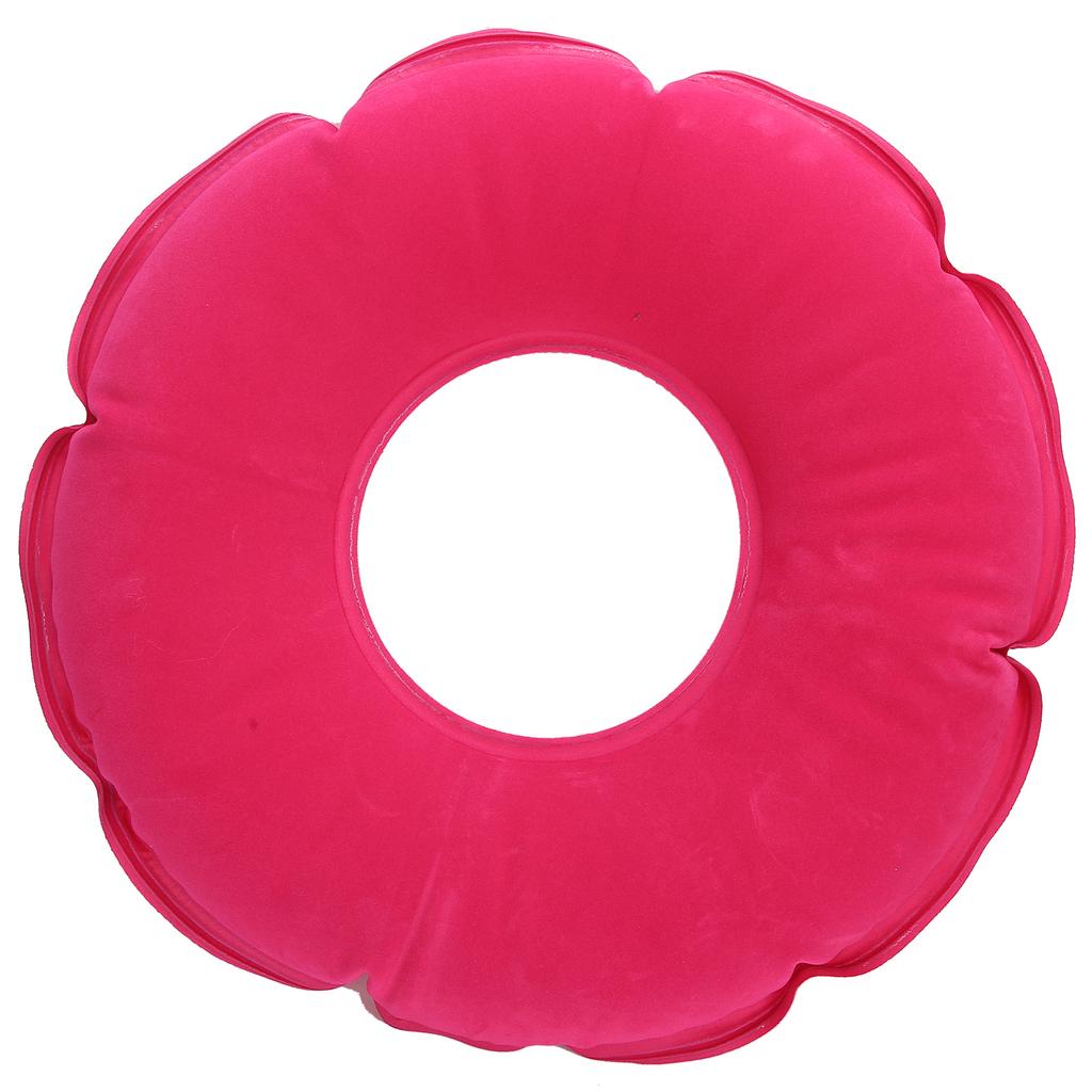 Inflatable AntiBedsore Cushion Round Shape Cushion for Elder Bedridden Patient with Pump(Royal Blue )