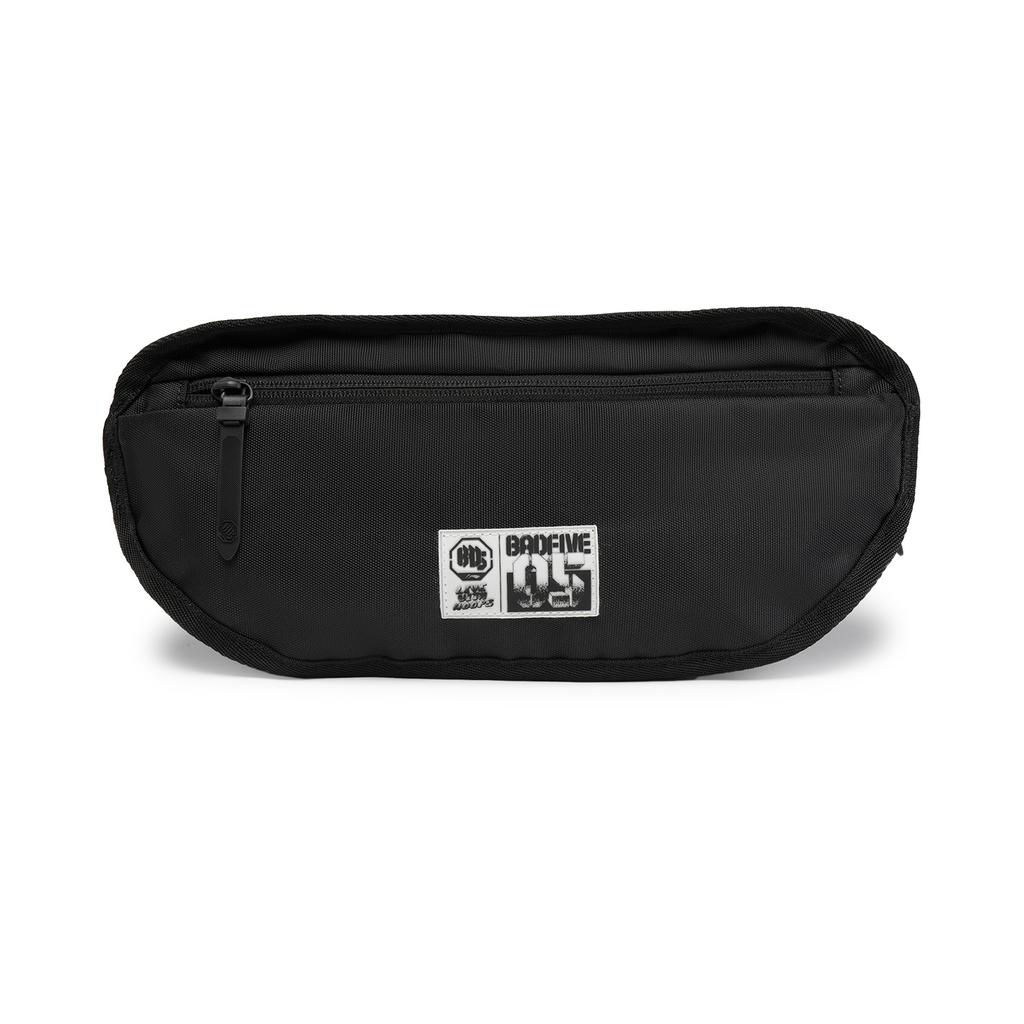 New LiNing Polyester One Shoulder Crossbody Fanny Pack Unisex Black ABDV077-1