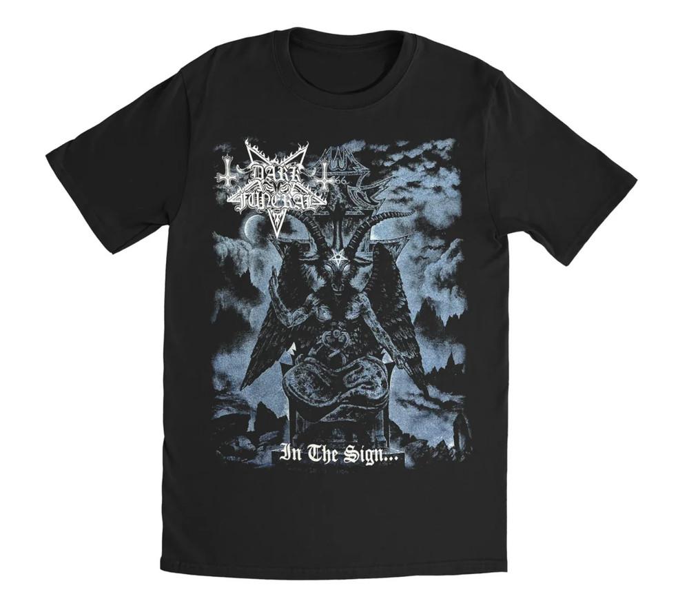 

ВИНТАЖНАЯ футболка DARK FUNERAL с коротким рукавом Полный размер от S до 5XL IM0689 Унисекс XXXXL