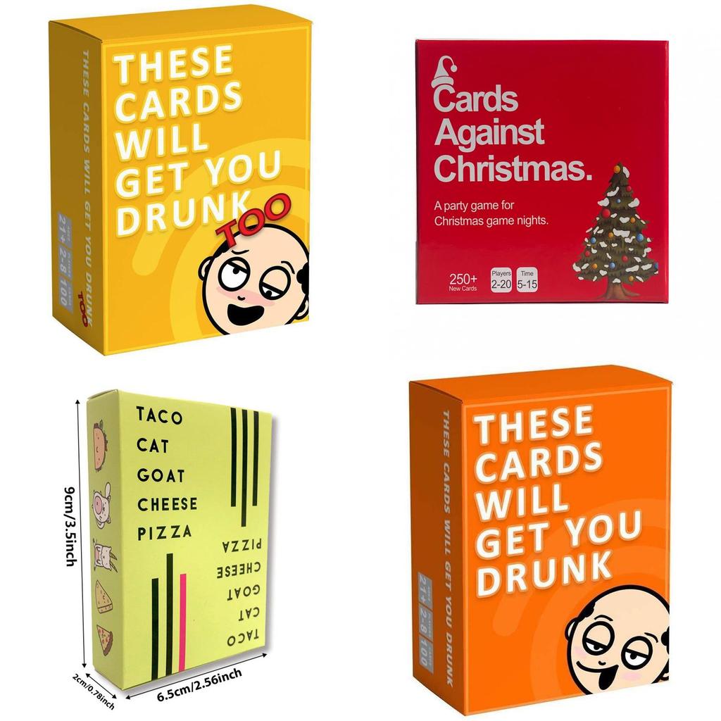 Cards Against Christmas Christmas Card Game With Paper Cards For Holiday Fun And Family Play