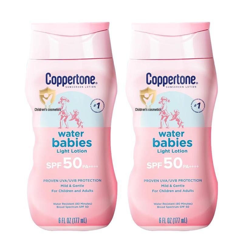 Coppertone Pure & Simple SPF50 Sunscreen Lotion (177ml, Twin Pack)