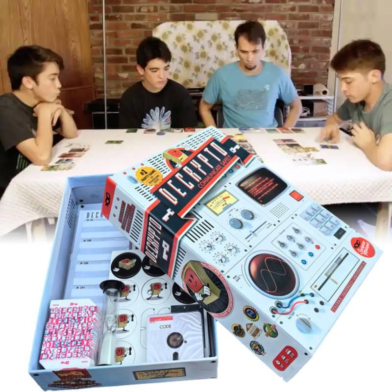 Decrypto Soziales Deduktionsspiel für Erwachsene und Jugendliche, das emotionales Engagement fördert