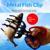 Metal Fish Clamp Pliers Fish Gripper Fish Holder Fish Clamp Control Fish Device Multifunctional Fish Grabbing Tool Fishing Gear