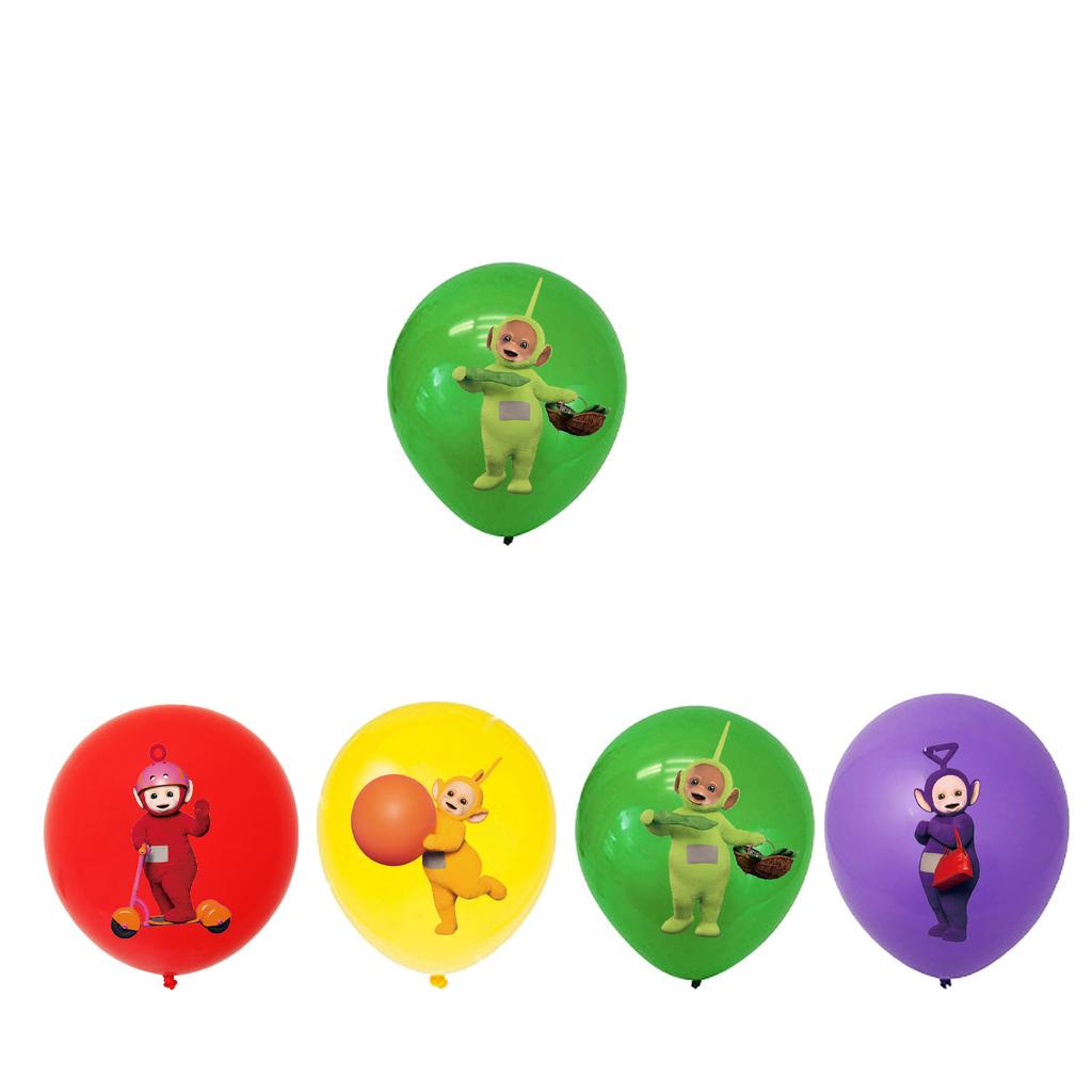 Teletubbies Birthday Party Supplies Disposable Tableware Paper Plates Paper Cups Tissue Girls Birthday Party Decoration