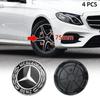 4pcs 75mm Car Wheel Hub Center Caps Emblem Badge Logo For Mercedes Benz B/C/E/S Class A Class C200L GLC GLE CLA Car accessories