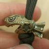 Brass Shark Rocket Warhead Bone DIY Keychain Car Keychain Bag Accessories Interesting Decorations