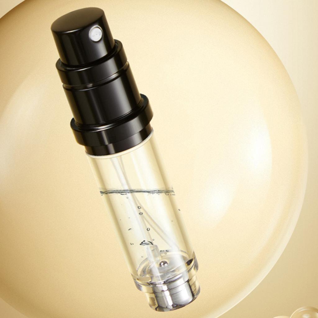 5 ml korduvtäidetav pudeli tasku suurusega pihusti parfüümi jaoturi pihustuspumba täidis alt Travel Essentialsilt