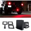 Smoked Lens 15-LED Brake Light Trailer Hitch Cover Fit Towing & Hauling 2