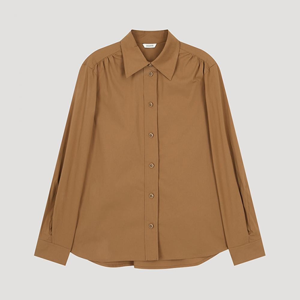 

She S miSS Cotton Blend Shirt SwwSto31040 Ca Camel/55