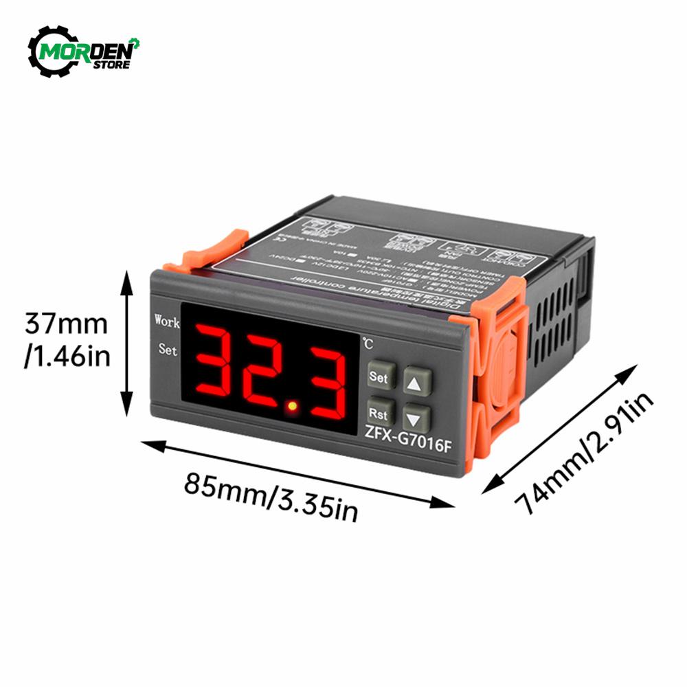 G7116F Digital Temperature Controller Thermostat Thermoregulator incubator Relay Heating Cooling  -11℃~111℃ DC 11V/11V/11A/ 11A
