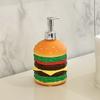 1 Stück Hamburger Lotion Spenderflasche, Duschgel Badezimmer Handseife Flasche, Shampoo Spender Flasche Dekoration