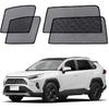 XCBYT Car Window Shade For -2024 Toyota RAV4 Window Covers Side Window Sun Shade Car Window Shade For Baby With Breathable Mesh Ulate Heat And UV For