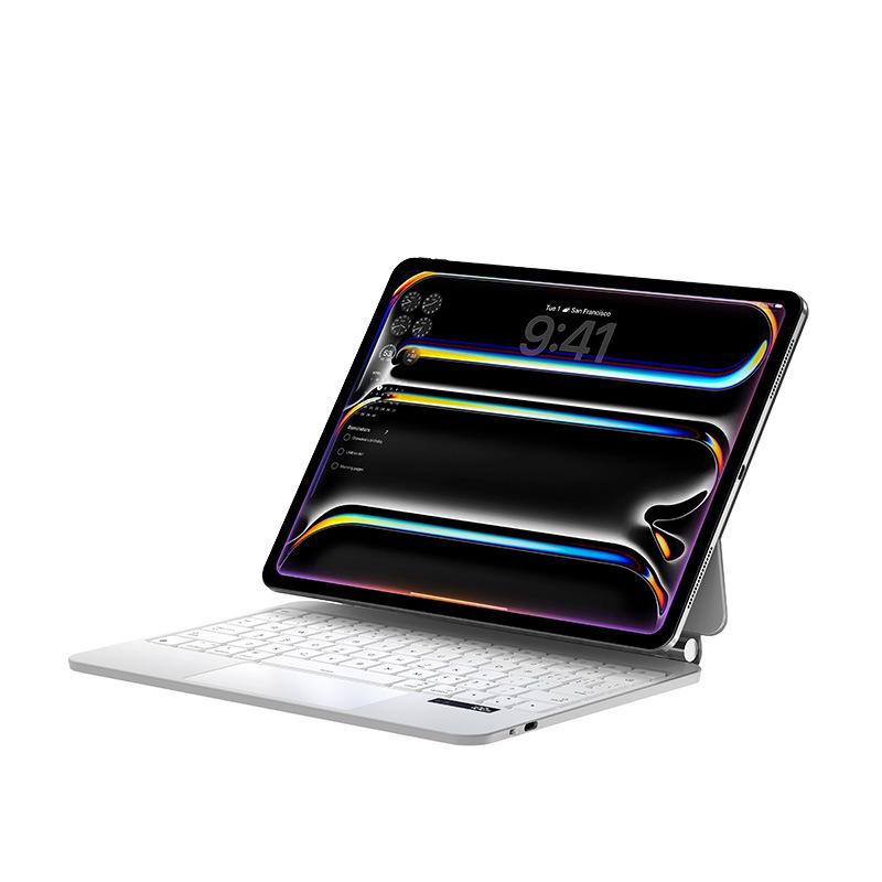 Apple Magic Keyboard Pro for iPad Air 4/5 and Pro 11, 12.9 Magnets, Wireless.