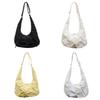 Simple Chic Bow Waterdrop Shape Shoulder Bag With Polyester Material For Casual Outings