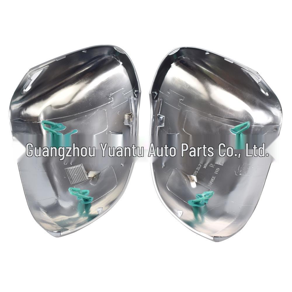 Chrome Brushed Rearview Mirror Cover for Volkswagen Passat B8 CC (2015-2019)