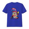 Hippie Gnomes T Shirt Tie Dye Peace vintage Washed homme graphic Top For Everyday Wear Unisex fashion Casual Versatile Slightly