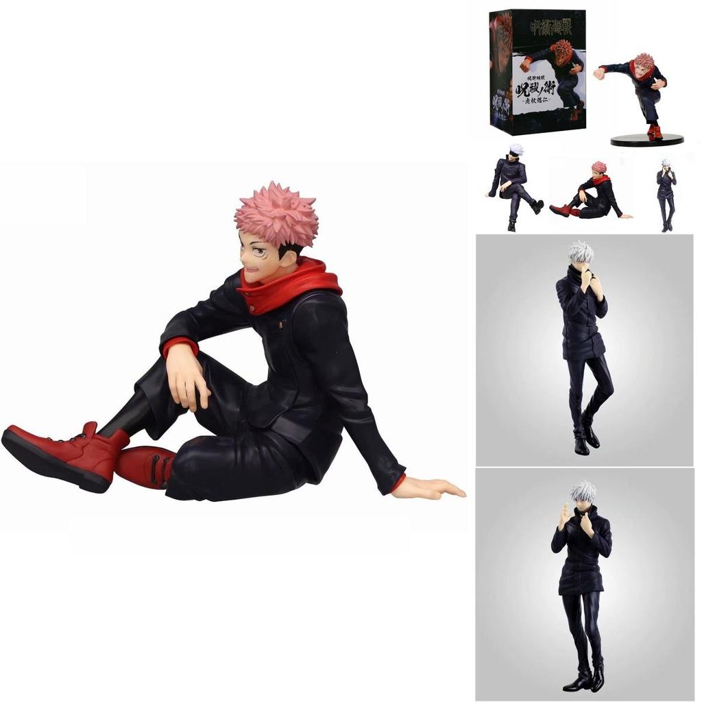 High-quality Pvc Jujutsu Kaisen Action Figure Yuji Itadori Satoru Gojo Collectible