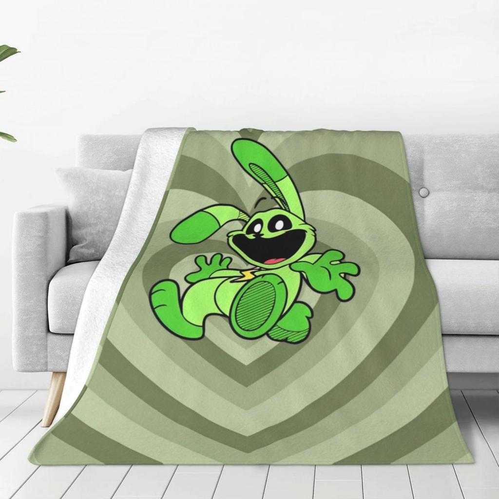 Smiling Catnap Heart Happy (1)-bayingimg Flannel Blanket Warm Throw Blanket for Bedroom Picnic Novelty Bedspread Sofa Bed Cover
