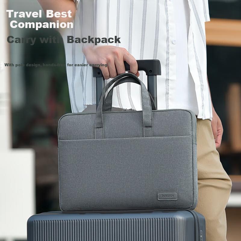 Taikesen Laptop Bag Handheld Suitable for Huawei 16-Inch Apple Macbook Lenovo Notebook Protective Case for Men And Wome