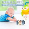 Baby Krabbelrolle Spielzeug Säuglingsaktivität Bauchzeitrolle Montessori Pädagogische Entwicklung Sensorisches Spielzeug für Kinder 0 12 Monate