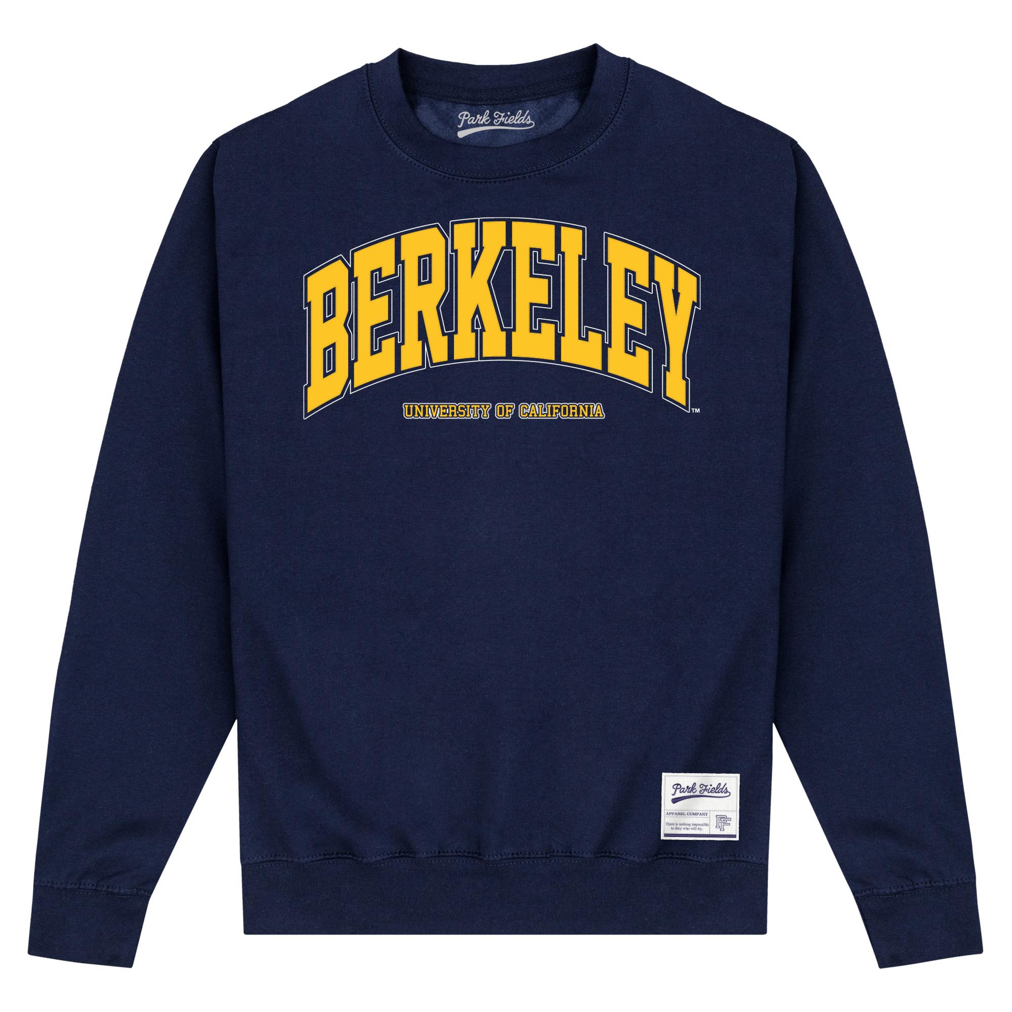 Sudadera unisex con arco de la UC Berkeley para adultos XL azul marino