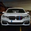Clip In Front Grille Inserts 3 Colors Trims Strips Grills Cover Grill Cover Clip for 3/4/5/6/7Series Accessories Durable