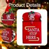 Wall Mount Christmas Mailbox, Xmas Letters Mail Box, Decorative, Decor, Easy to Install,