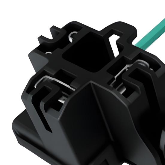 H4 Bulb Socket Wiring Harness Extension Kit Female Lamp Holder Cable for Most Trucks SUVs Headlights Fog Lamp