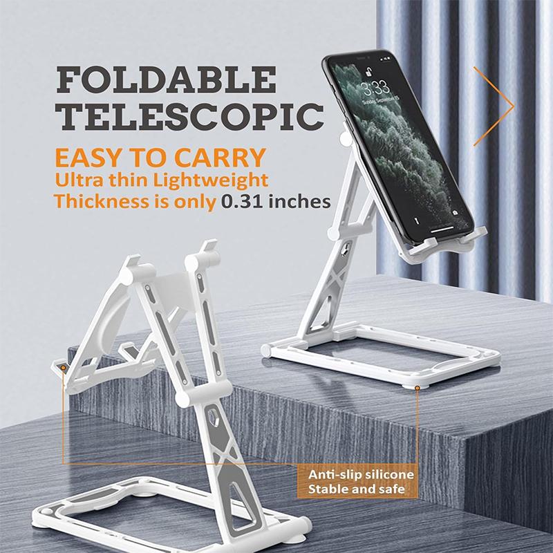 Mobile Phone Stand Desktop Mobile Phone Stand,Foldable Portable Mobile Phone Stand,Adjustable Angle,Suitable for 4-12 inchMobile