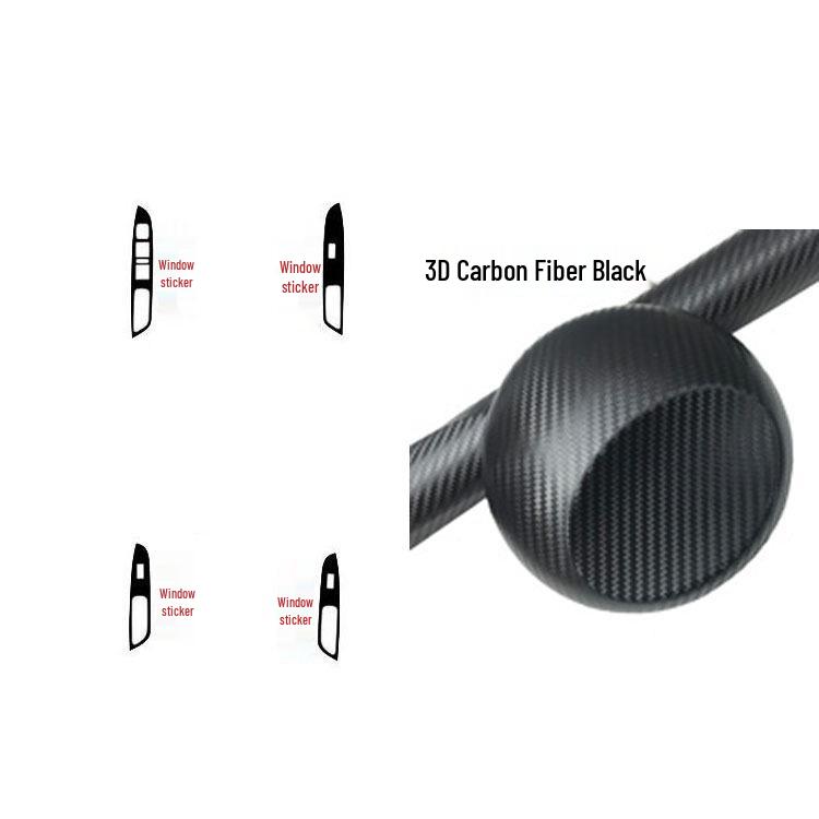 ORA Good Cat Interior Modification Kit: Gear Shift, Door Handle, Console Film for 21 Models