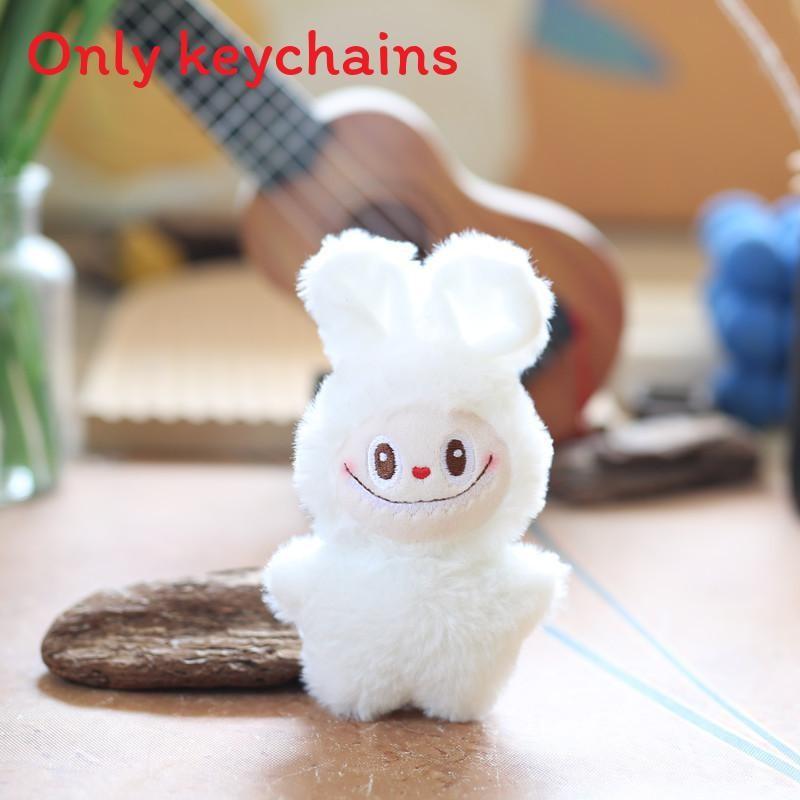 Labubu Plush Keychain With Super Soft Short Plush For Bag Decoration And Gift Ideas