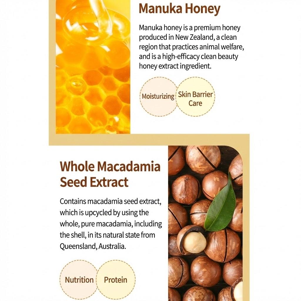 KUNDAL HONEY&MACADAMIA Sampoo+Treatment Set Scent Selection , Korean Popular Cosmetics Set