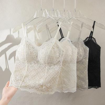 Hollow Lace Corset Fishbone Suspender Vest Spicy Girl Style Crop Tops  Travel