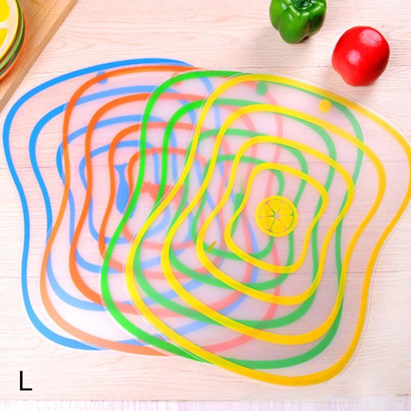 Nice Plastic Chopping Board Non-slip Frosted Kitchen Cutting Board Kitchen Tool