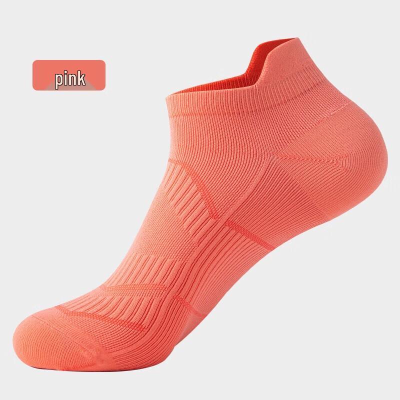WEZHO Men s Sports No-Show Running Socks 4-Pack