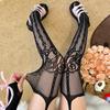 Y2K Grils Women'S Fishnet Stockings Tights High Waist Lace Suspender Pantyhose  Summer Sexy Hollow Out Jk Stocking
