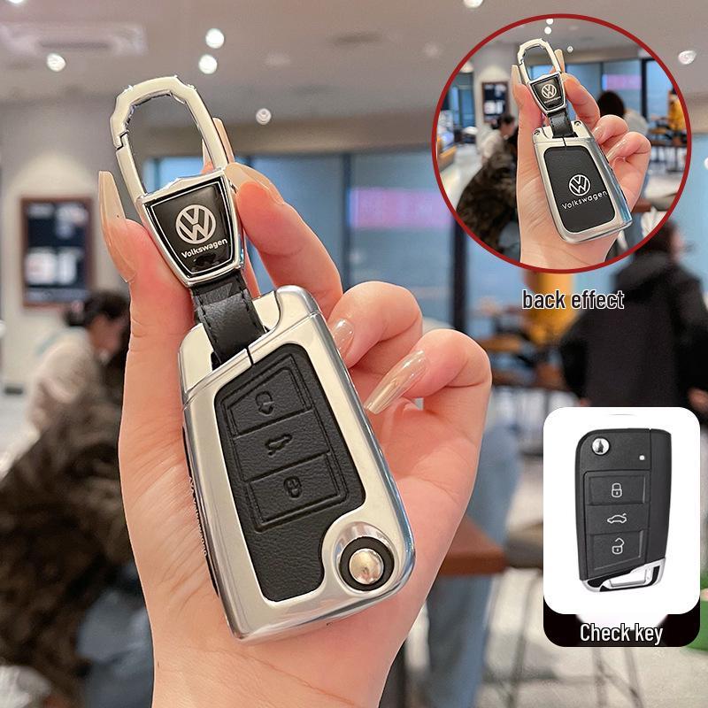 Volkswagen Key Covers for Sagitar, Bora, Tharu, Tayron, Lavida, CC, Passat, Polo, T-Roc