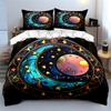 Cosmic Dreams Decorative Trio Set Exquisite Three-Piece Bedding Set Gift For Kids And Adults